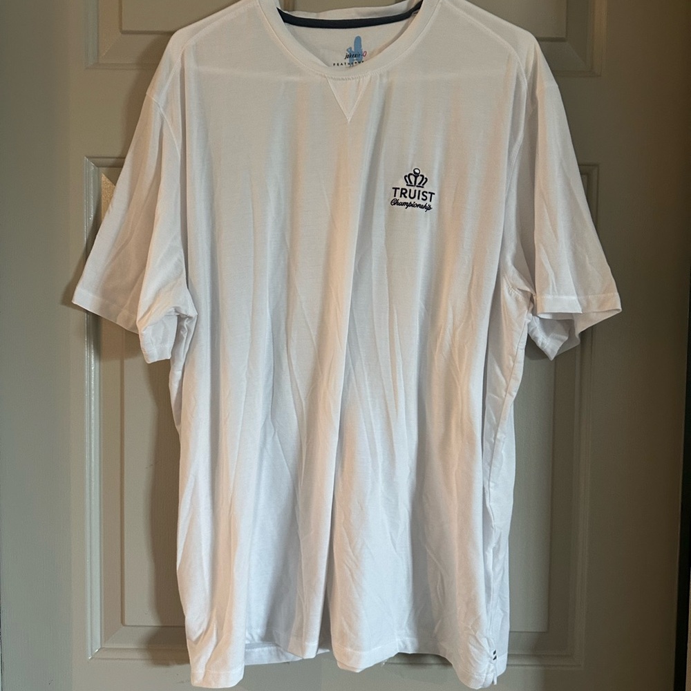 johnnie-O White Short Sleeve Tee